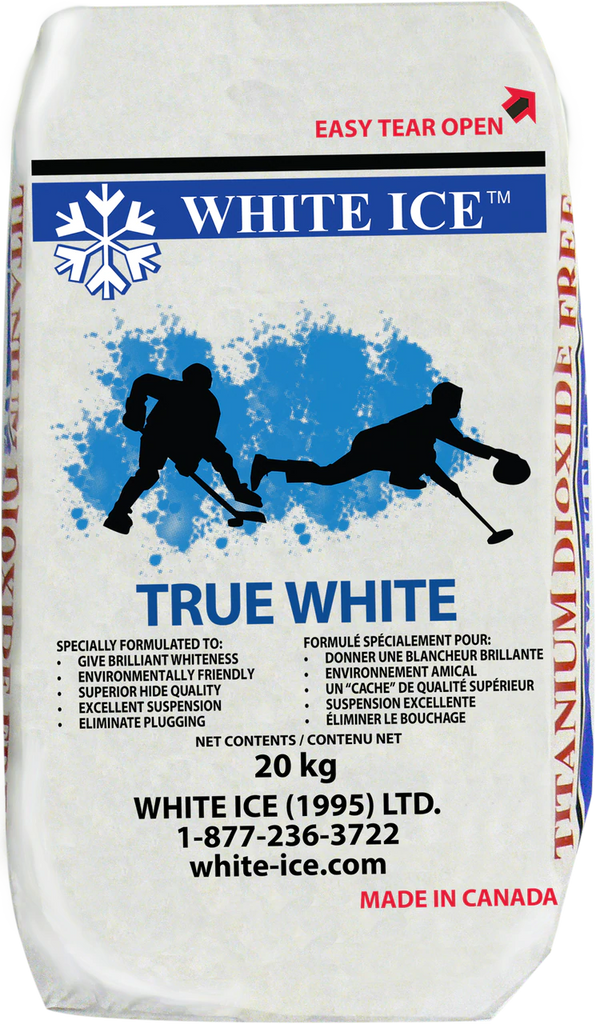 White Ice Powdered Ice Paint Ice Builders Supply, Inc