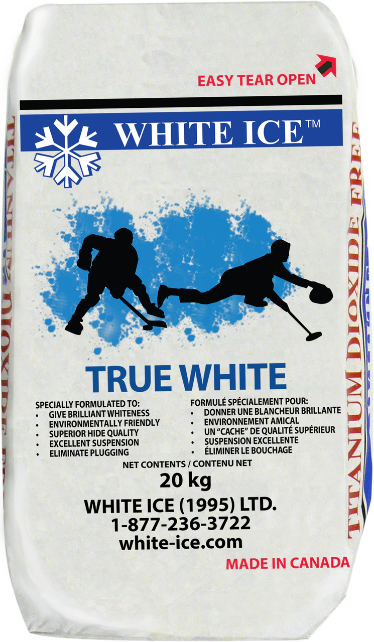 White Powder Ice White Ice Powdered Ice Paint – Ice Builders Supply, Inc