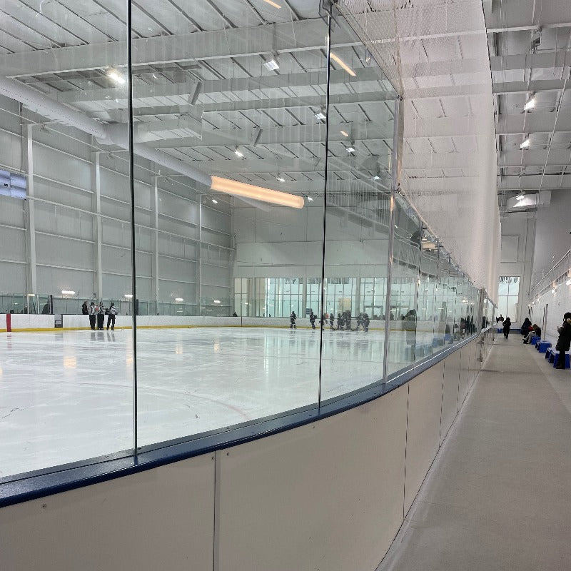 Tempered Glass Shielding Ice Builders Supply, Inc